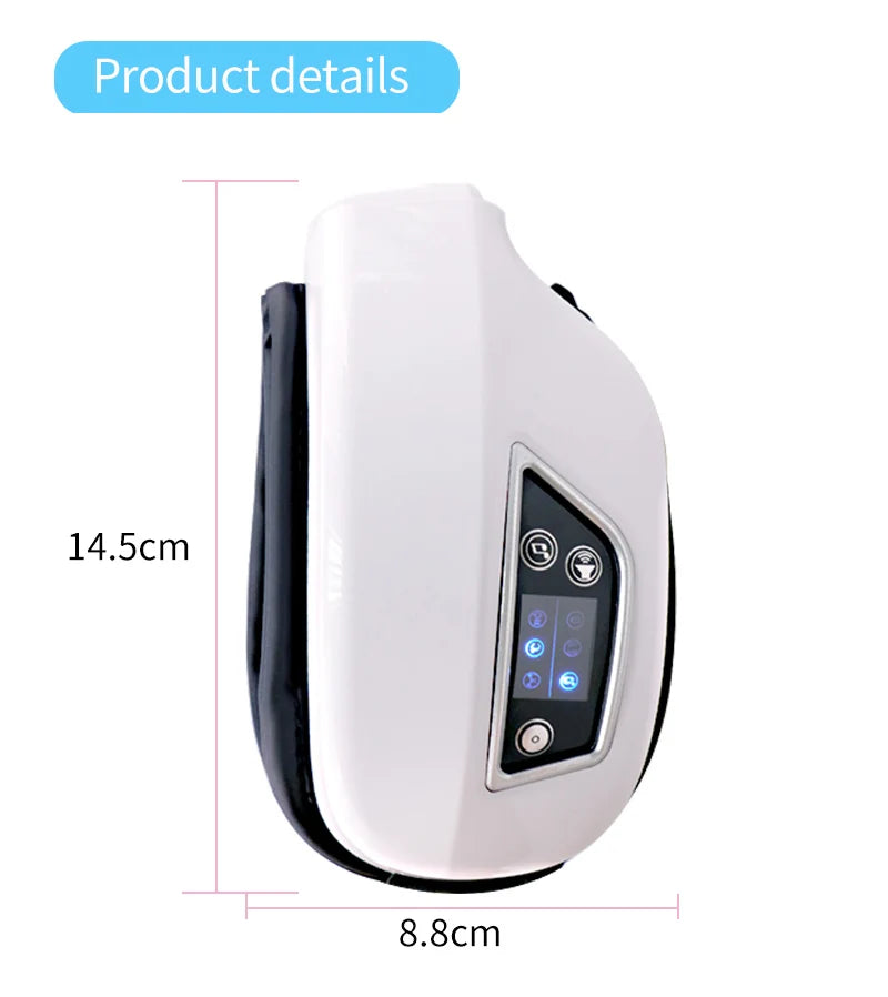 6D Smart Eye Massager Vibration Airbag Compress Eye Care Instrument